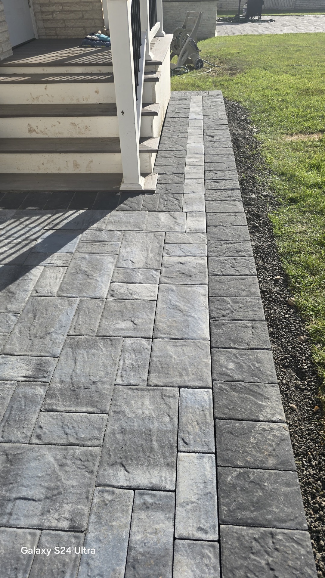 After Front Walkway Pavers